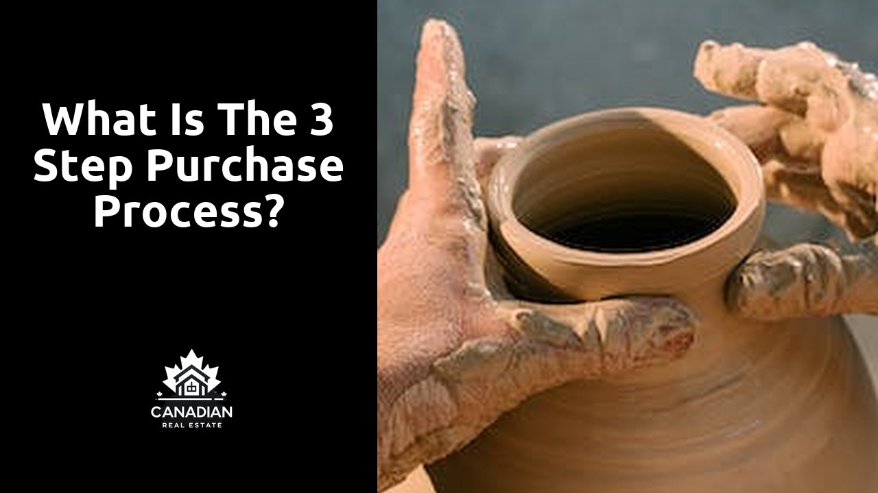 What is the 3 step purchase process?